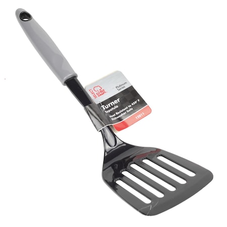 Chef Craft Corporati Chef Craft Black/Gray Nylon Slotted Turner 12011